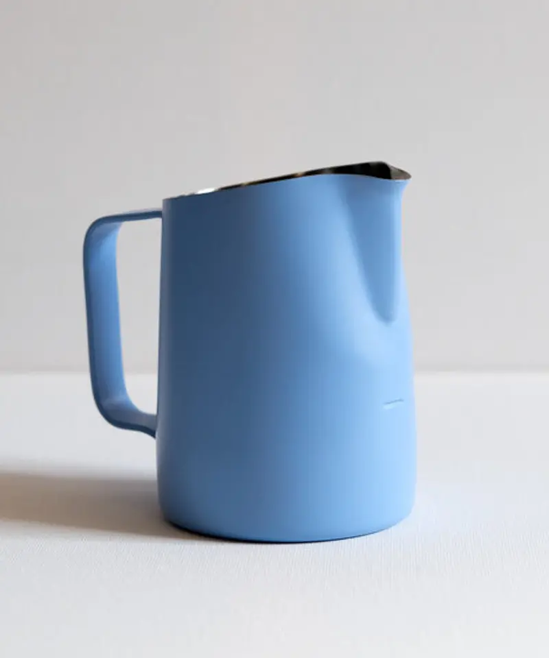 15Oz Slow Pour Supply® X Wpm Latte Art Pitcher With Wide Spout In "Periwinkle" 1