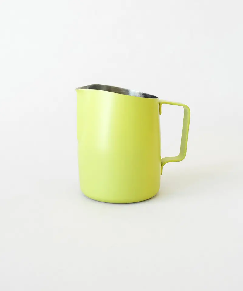 22Oz Latte Art Pitcher With Wide Spout In Calamansi Mist 1