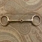 Albacon German Silver Single Jointed Eggbutt Bradoon 1