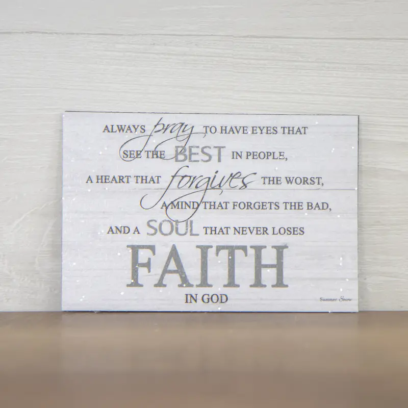Always Pray – Faith In God Magnet | Inspirational Christian Decor (Ssa131m) 1