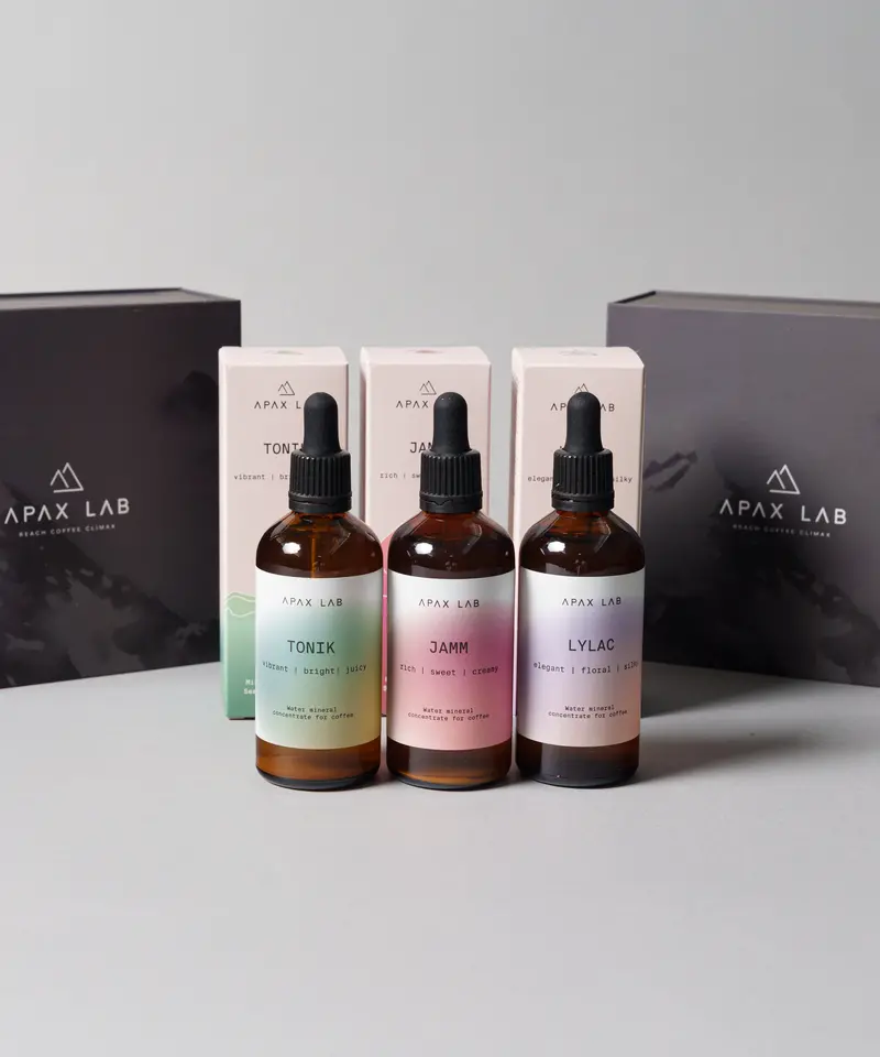 Apax Lab  Water Minerals Concentrate Box Set Of 3 - 100Ml 1