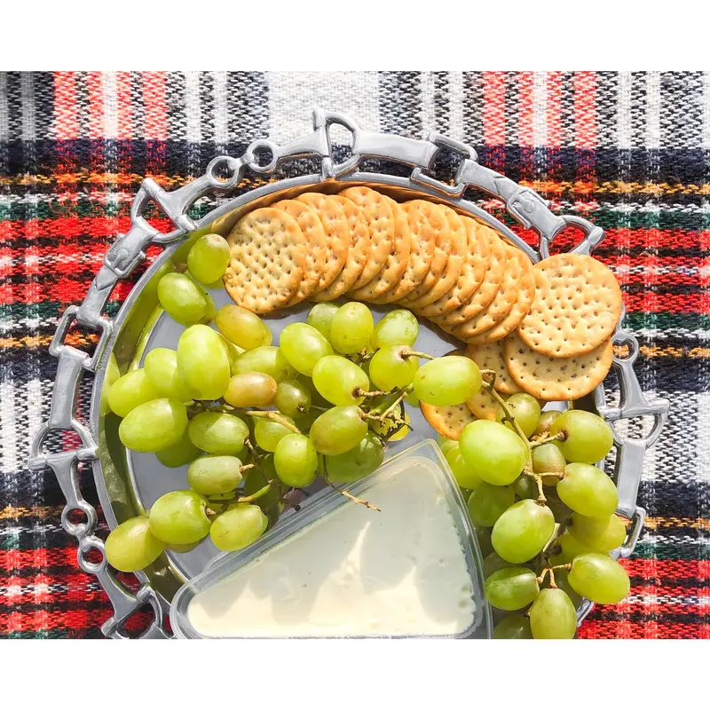 Arthur Court Equestrian Round Tray 1