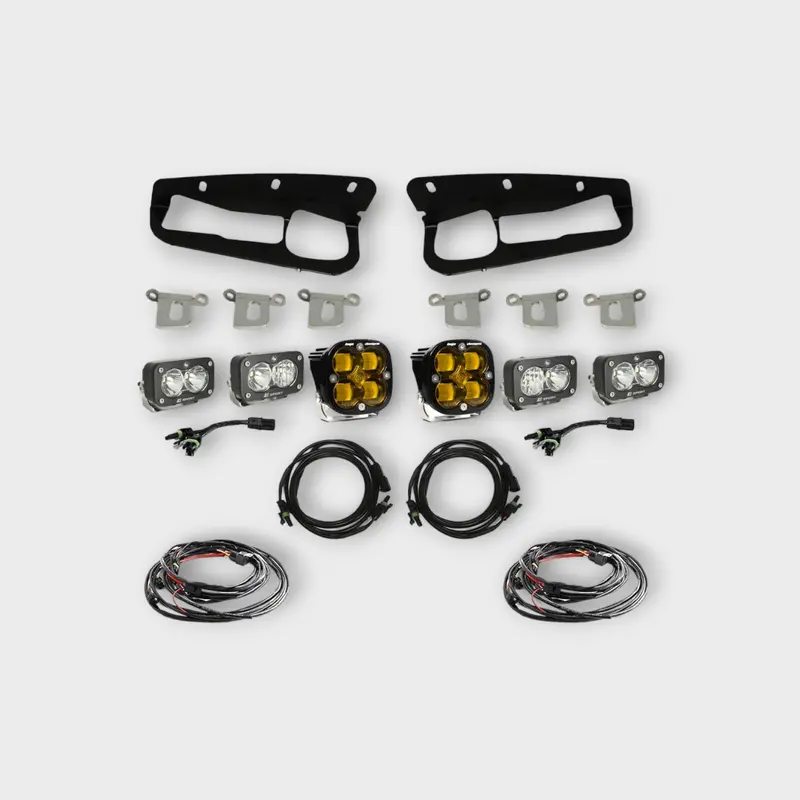 Baja Designs - Bronco Amber Sae Fog Pocket Kit 1
