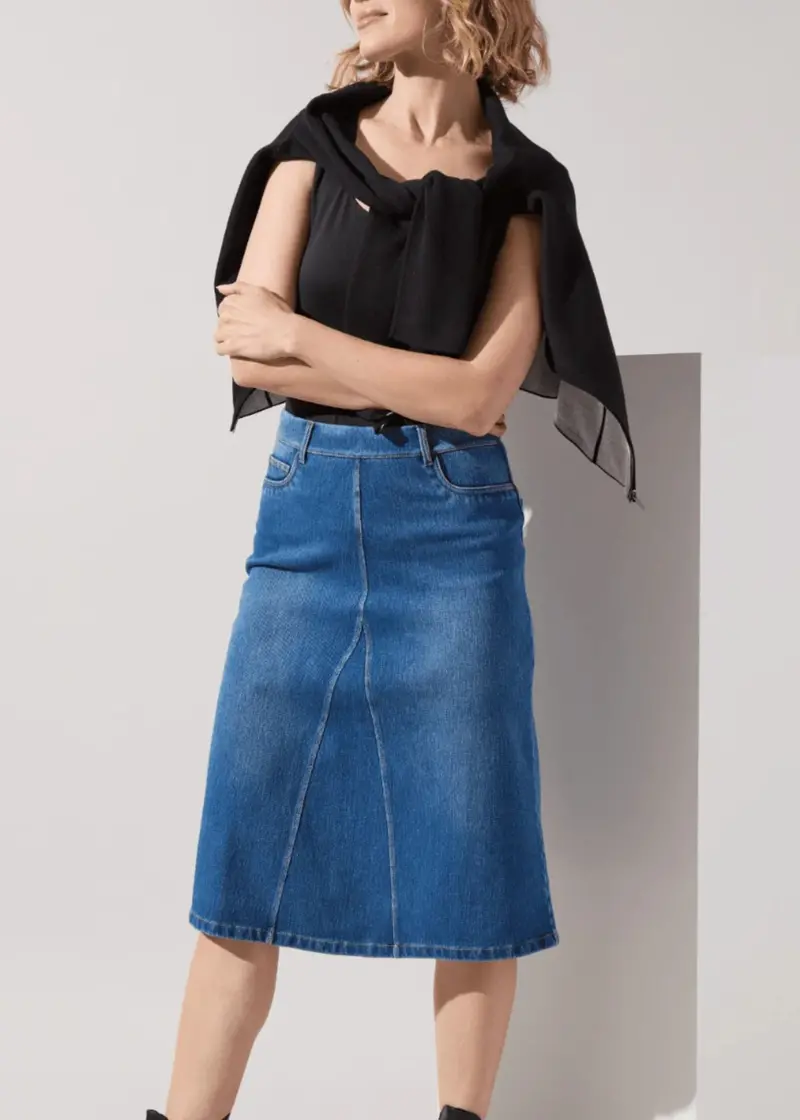 Bella Denim Skirt 1