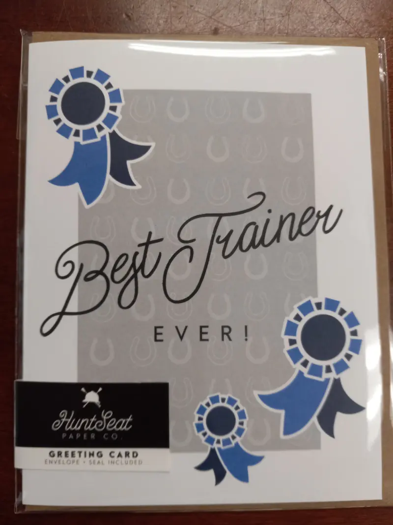 Best Trainer Ever Greeting Card 1