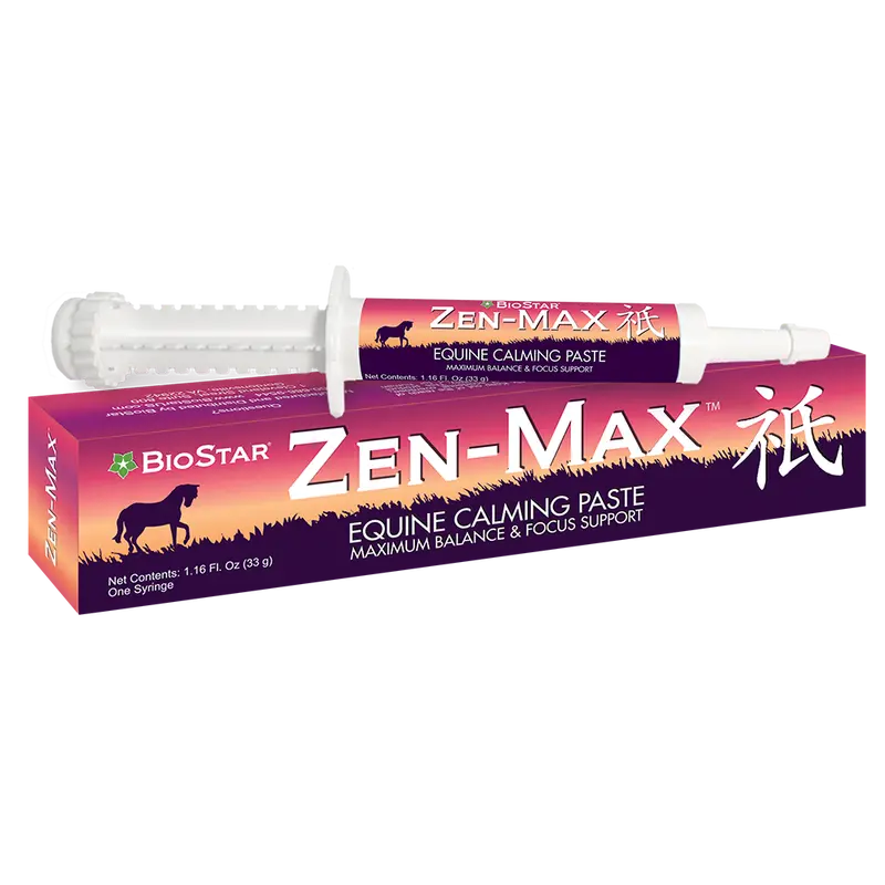 Biostar Zen-Max Equine Calming Paste 1