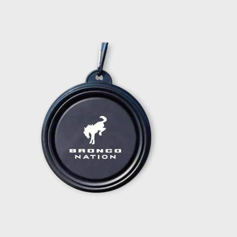 Bronco Nation - Travel Pet Bowl 1
