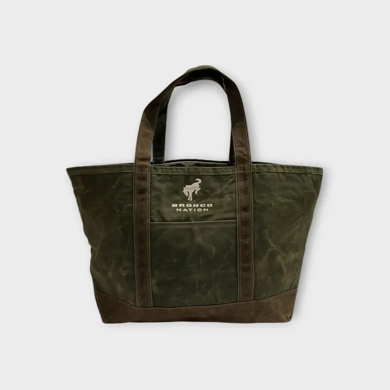 Bronco Nation - Waxed Tote Bag 1