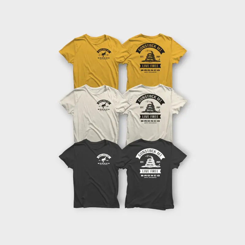 Bronco Off Roadeo Men's  - Nh Live Free 1