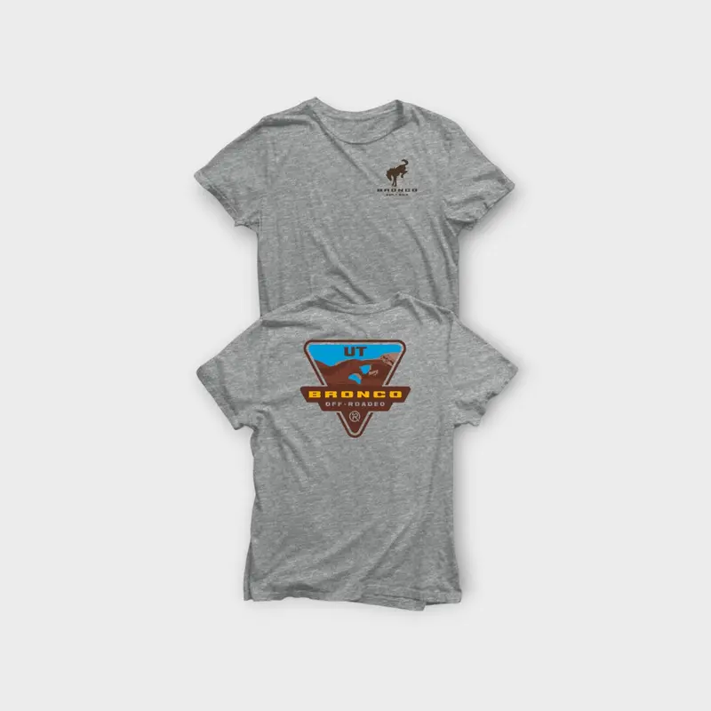 Bronco Off-Roadeo Men’s Shirt – Moab Off-Roadeo Adventure Theme