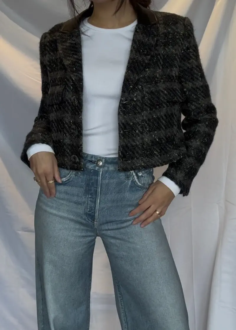Colette Lurex Houndsooth Jacket 1