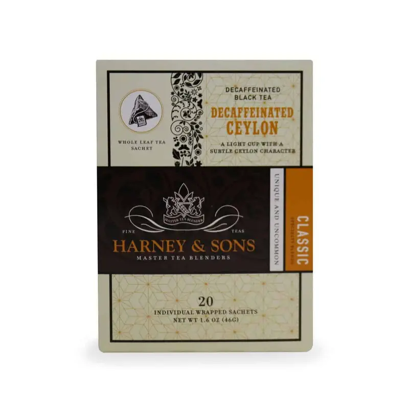 Decaffeniated Ceylon Tea Sachets 1