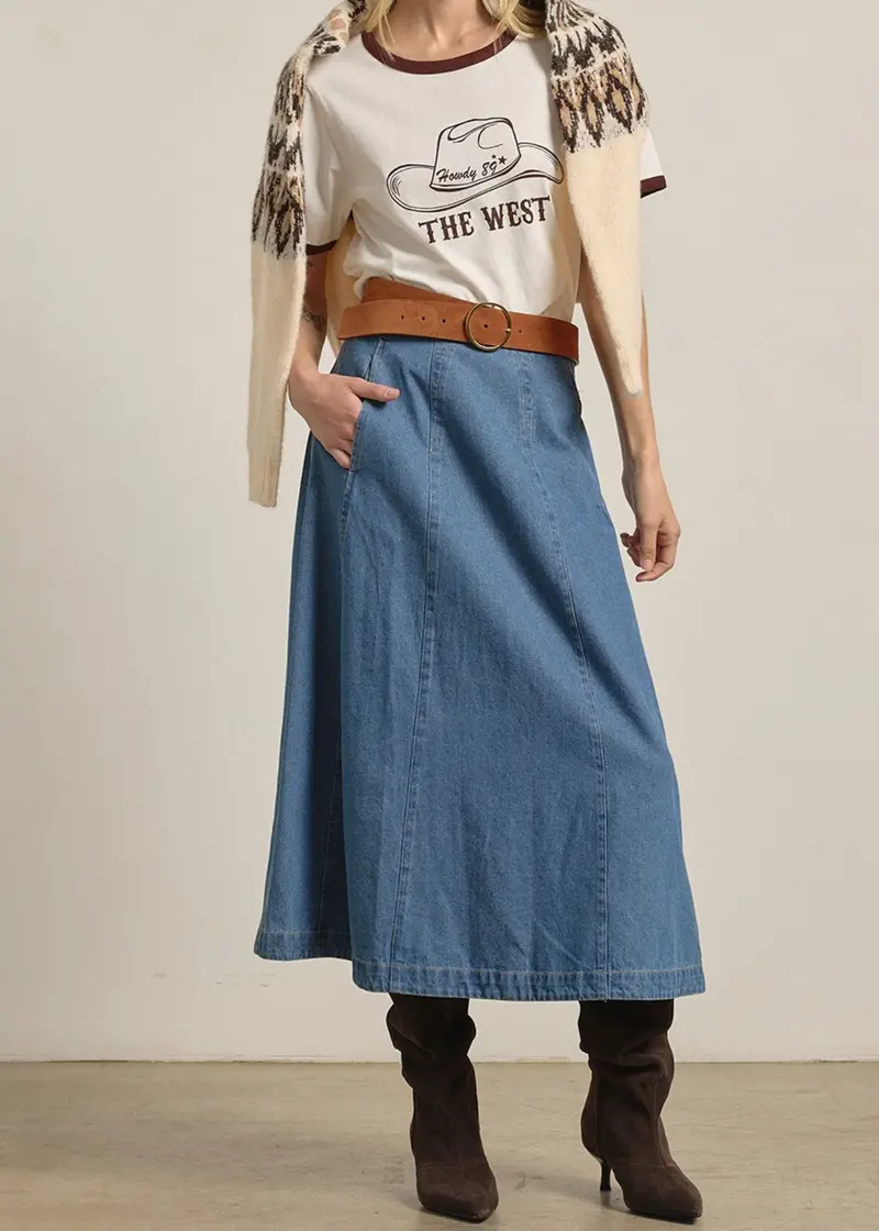 Demi Denim Skirt 1