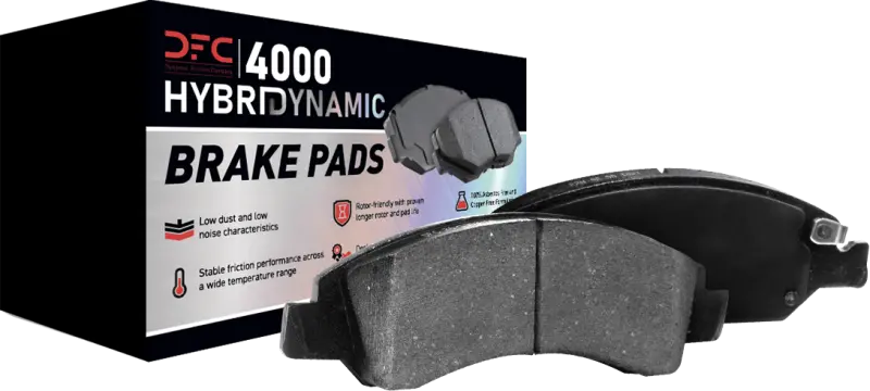 Dfc 22-24 Volkswagen Taigun (Mexico) Front 4000 Hybridynamic Brake Pads And Hardware Kit 1