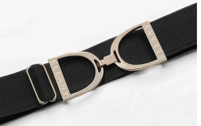 Ellany 2.0" Snaffle Buckle Elastic Belt 11