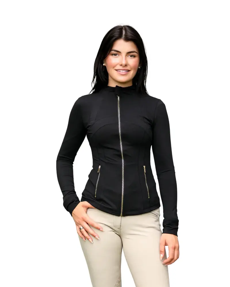 Equisite Elena Performance Jacket Black 1