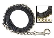 Ers Leather Lead  1" X 84" With 30"Chain 1