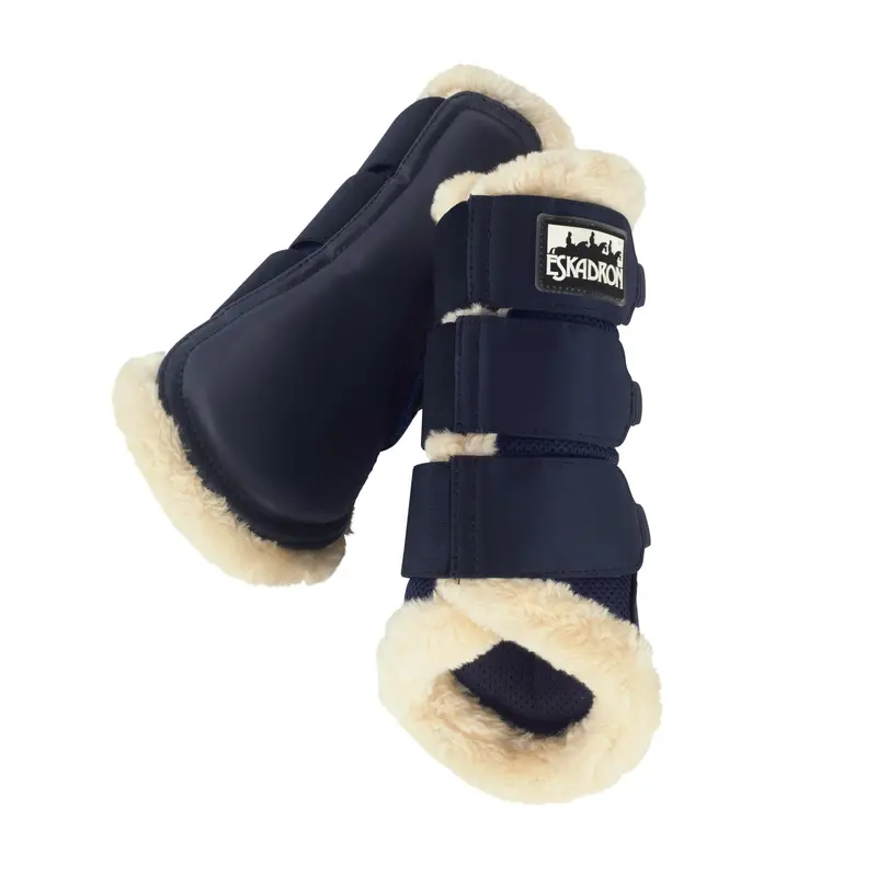Eskadron Soft Mesh Tendon Boots with Faux Fur Lining