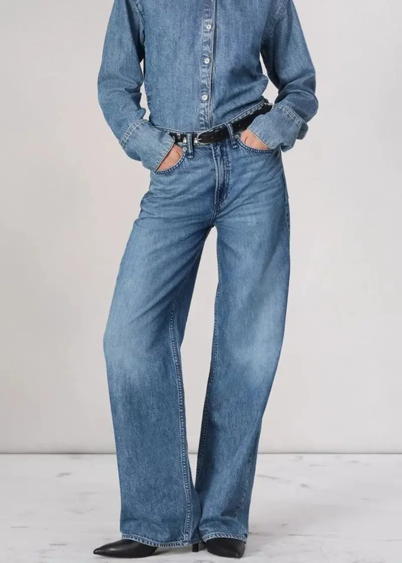 Featherweight Logan Wide-Leg Jean 1