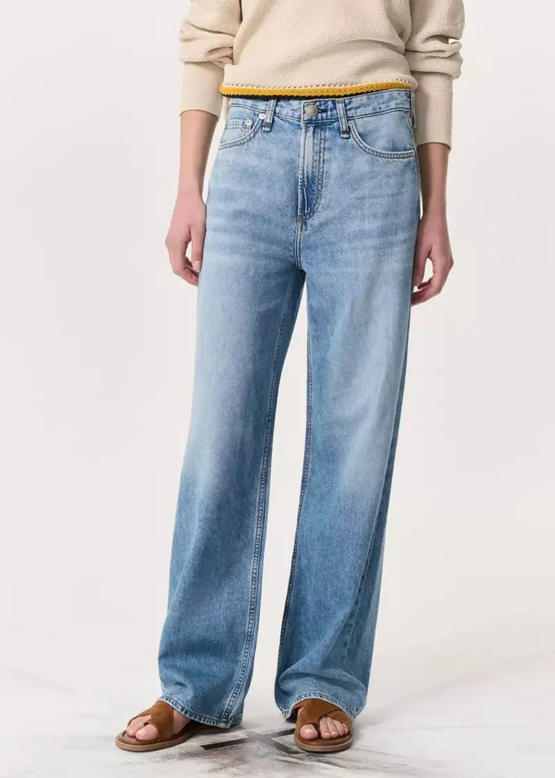 Featherweight Logan Wide-Leg Jean 1
