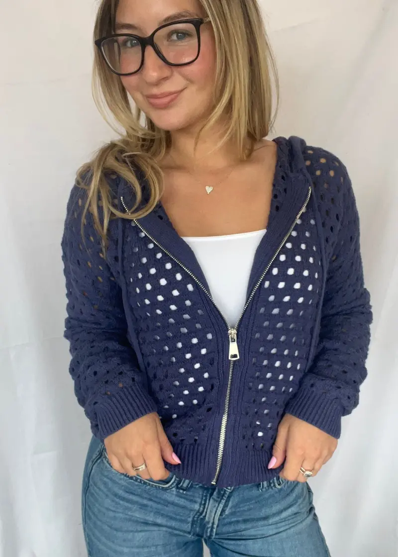 Fia Full Zip Cardigan 1