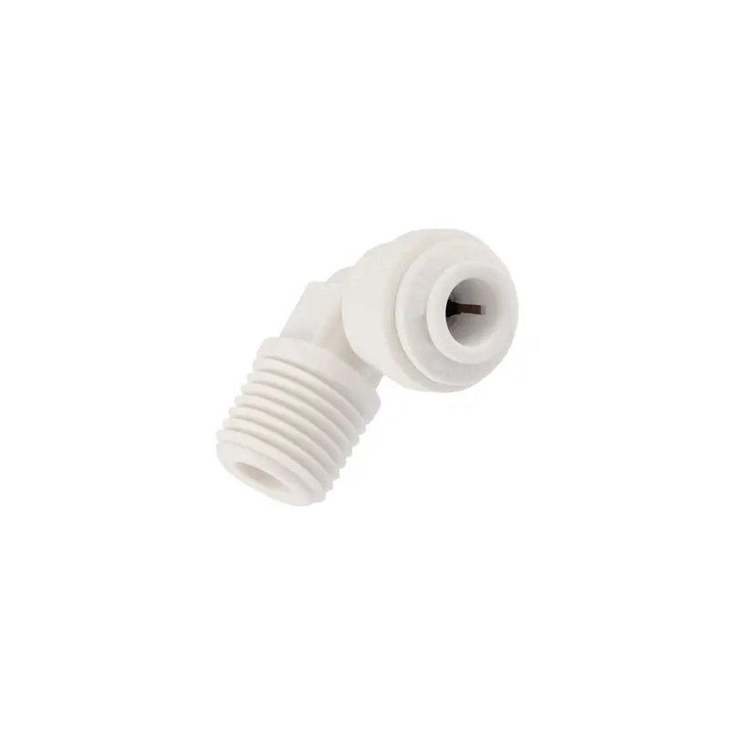 Fitting Elbow Quick Connect 1/4 Inch Female 1/4 Inch Npt Thread Male 1