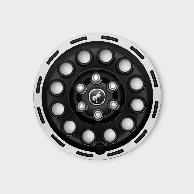 Ford Performance - 2021+ Bronco 17"X8.0" Wheel Kit - Matte Black 1