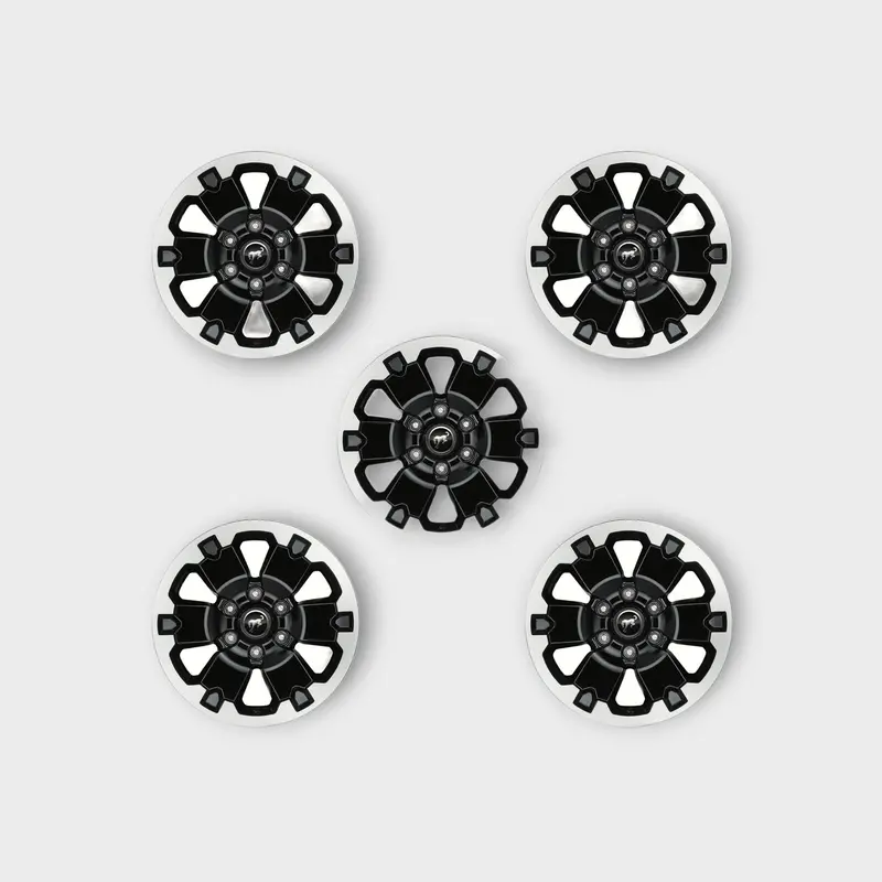 Ford Performance - Bronco 18" Black Machined Face Wheel Kit 1
