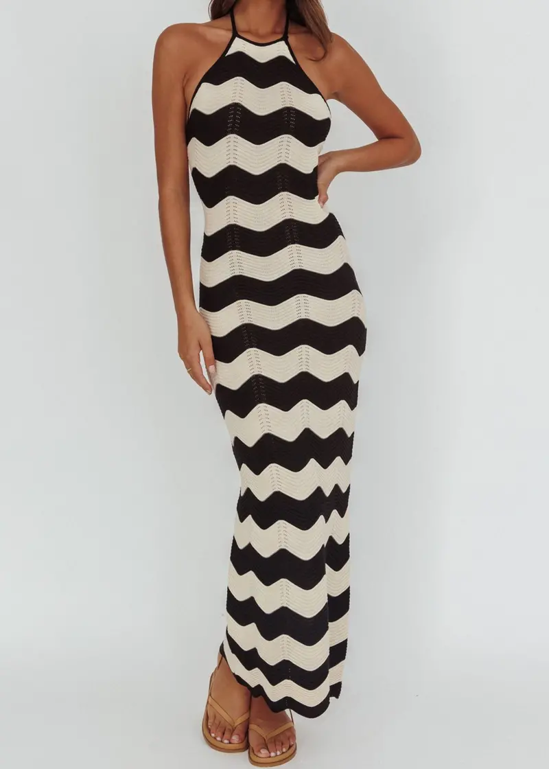 Gracie Stripe Maxi Dress 1