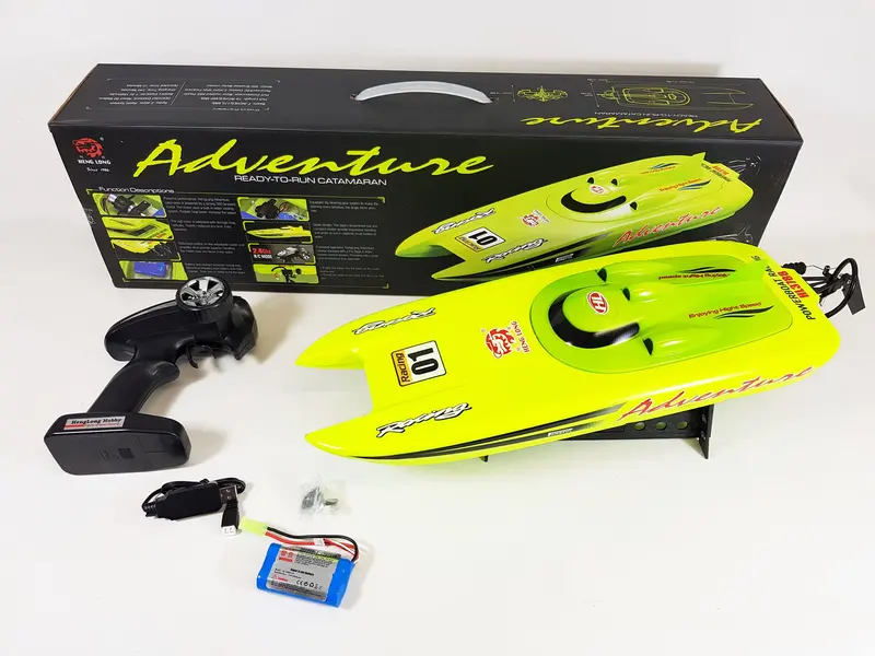 Heng Long 3788 2.4G Remote Control Rc Racing Boat 30K High Speed Electric Water Toy 1