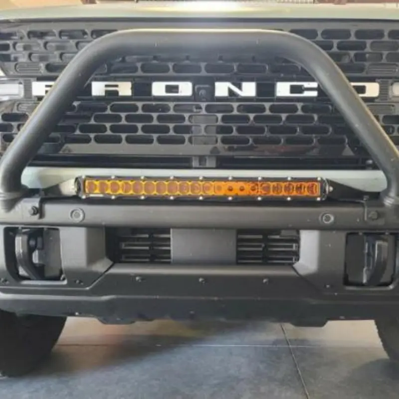 Heretic - Bronco Hd Modular Bumper 20" Led Light Bar 1