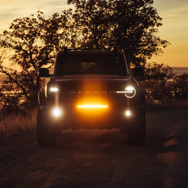 Heretic - Led Capable Bumper Fog Light Kit 1