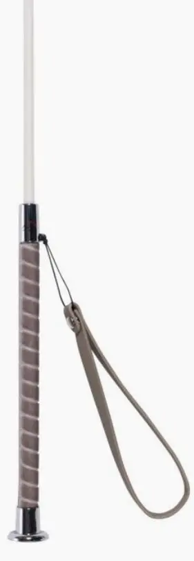Hkm Dressage Velvet Handled Whip 1
