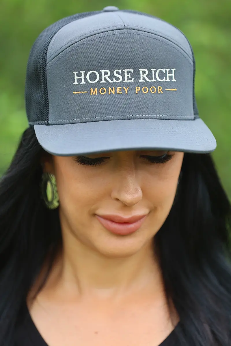 Horse Rich Money Poor Hat 1