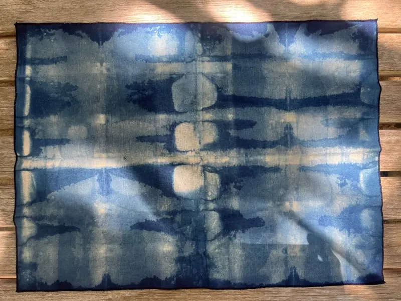 Indigo Shibori Placemats 1