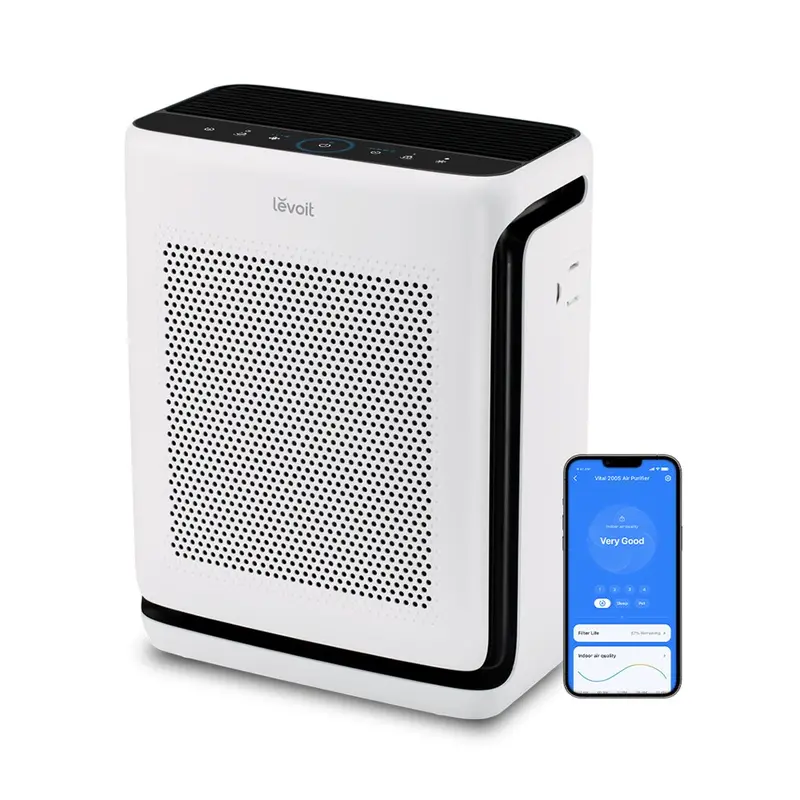 Levoit Vital 200S-P Air Purifier For Home, Pet Hair & Dander Control, Sleep Mode 1