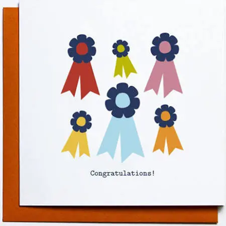 Mare Modern Congratulations! Card 1