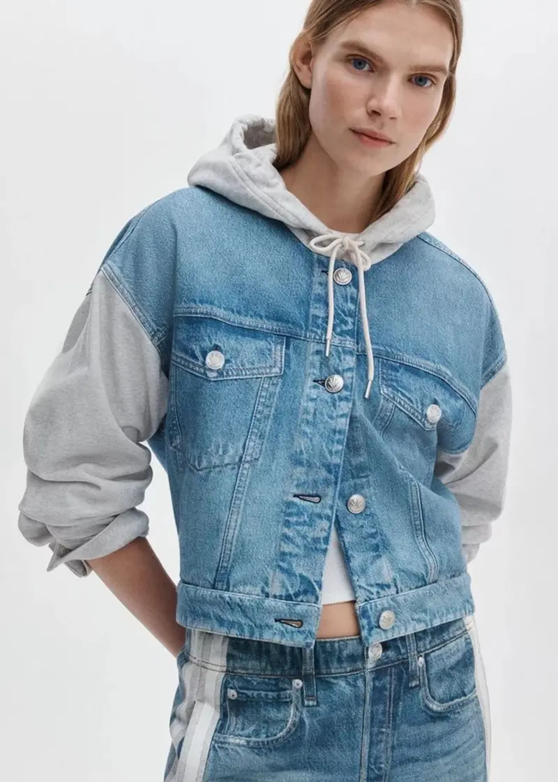 Miramar Combo Hooded Trucker Jacket 1