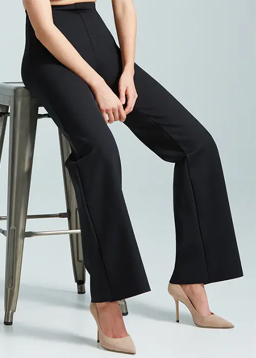 Neoprene Wide Leg Pant 1