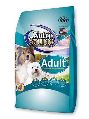 Nutrisource Adult Chicken & Rice Recipe Dog Food 1