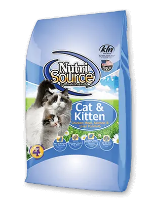 Nutrisource Cat & Kitten Chicken Meal, Salmon & Liver Recipe 1