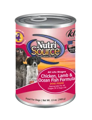 Nutrisource Chicken, Lamb & Ocean Fish 1