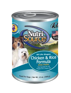 Nutrisource Chicken & Rice Canned Dog Food 1
