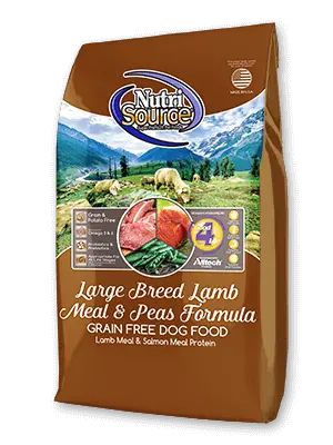 Nutrisource Large Breed Lamb Meal & Peas Recipe 1