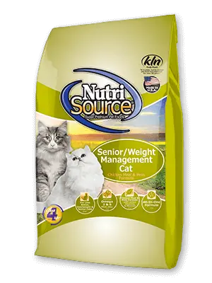 Nutrisource Senior / Weight Management Cat Recipe 1