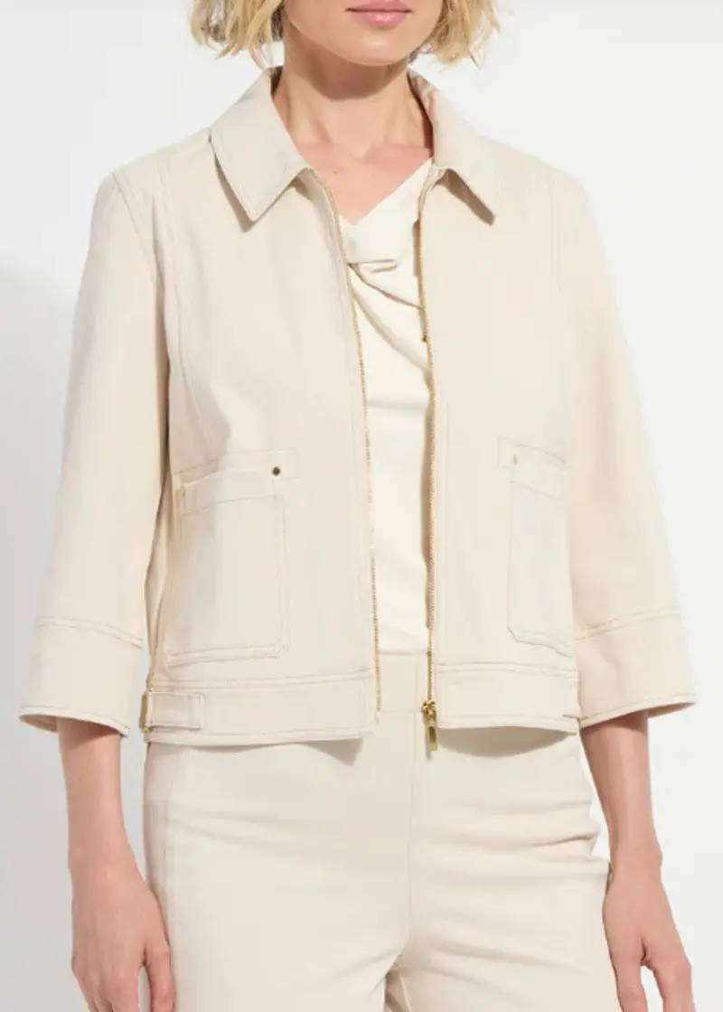 Nylah Detail Crop Jacket 1