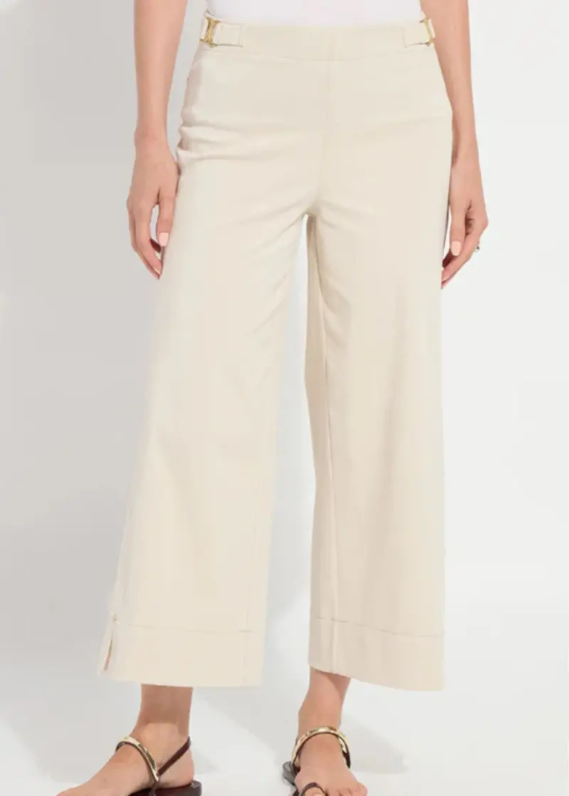 Nylah Detail Wide Leg Crop Pant 1