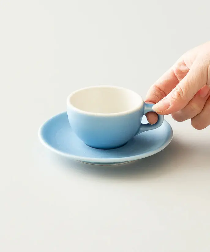Origami 3Oz Origami Espresso Cup And Saucer Set 4