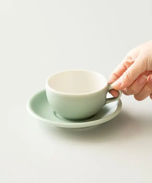 Origami 6Oz Latte Art Cup And Saucer 3