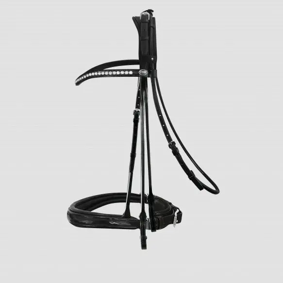 Passier Icarus Double Bridle (Non-Patent Leather) With Reins 1